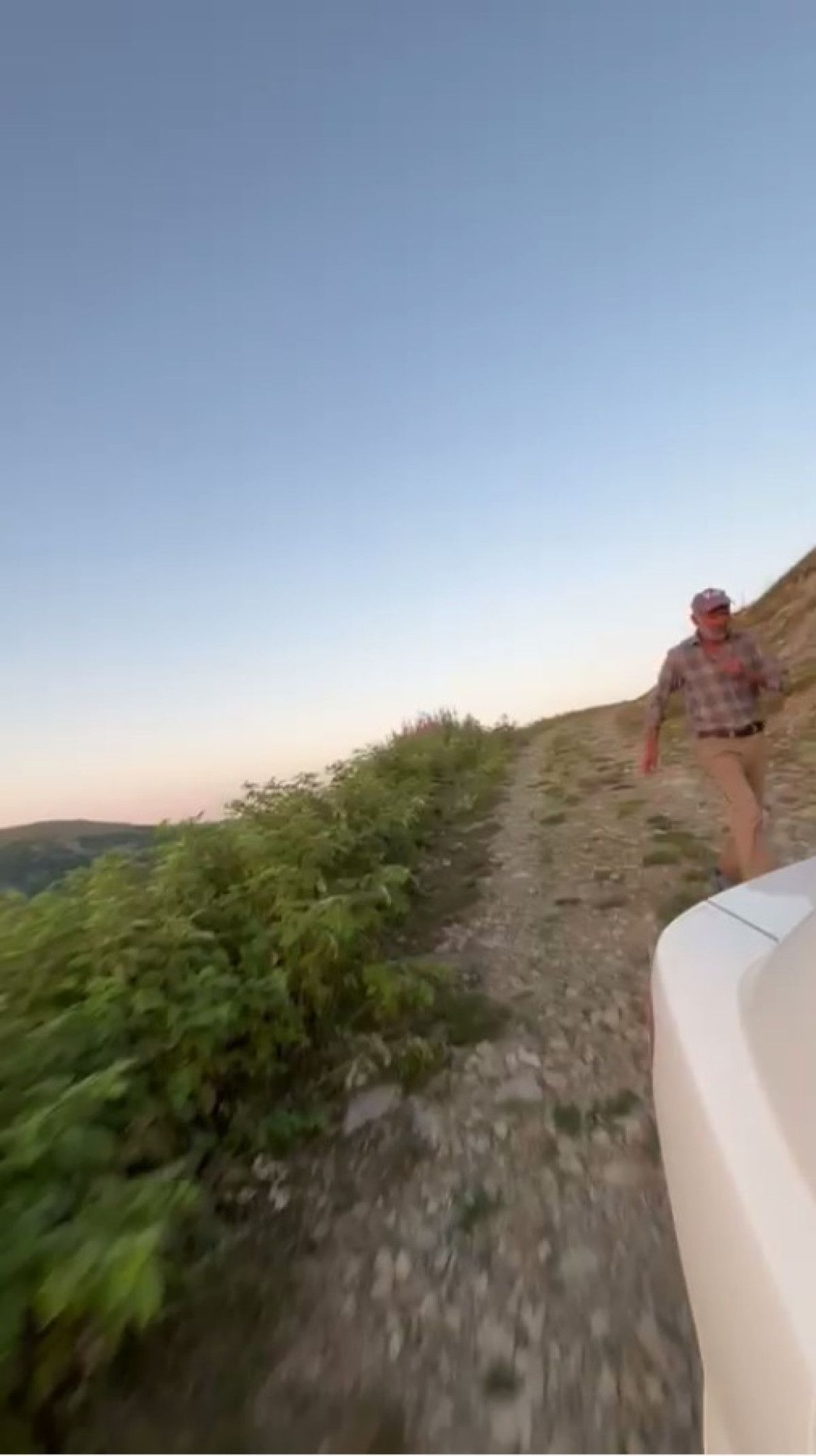 Trabzon'da Veda Edemediği Torununun Ardından Dakikalarca Koştu