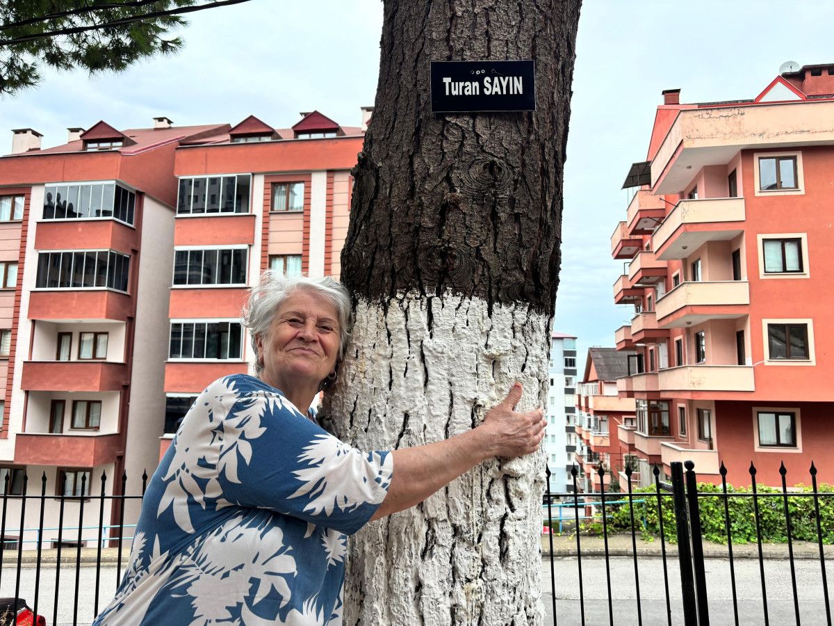 Trabzon'daki Site Bahçesi Hatıra Ormanına Dönüştü: Doğa ve Anılar Bir Arada