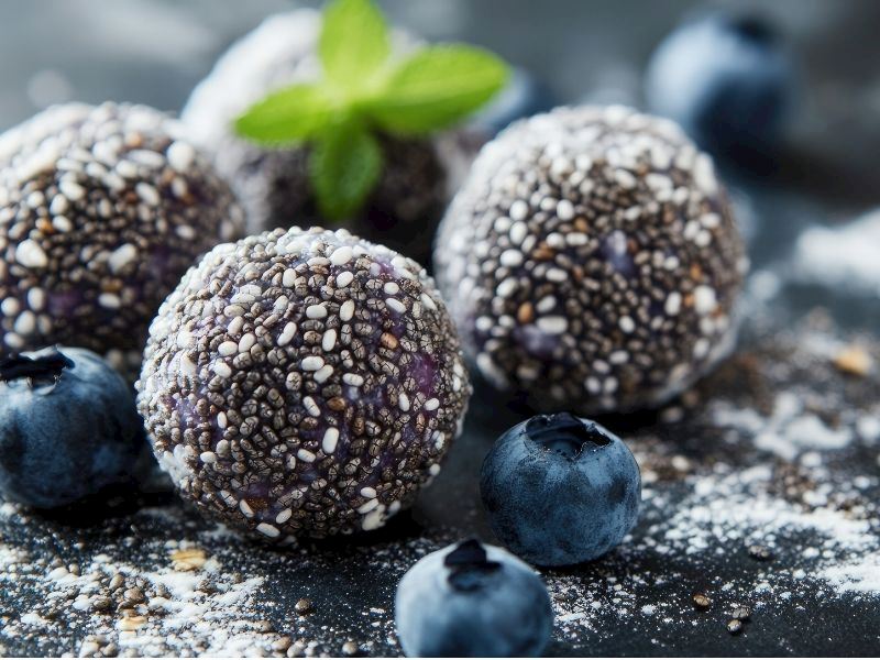 Yaban Mersinli Yulaf Topları Tarifi için Alternatif Malzemeler