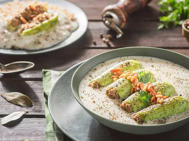 Yazın Hafif ve Lezzetli Terbiyeli Kabak Dolması Tarifi