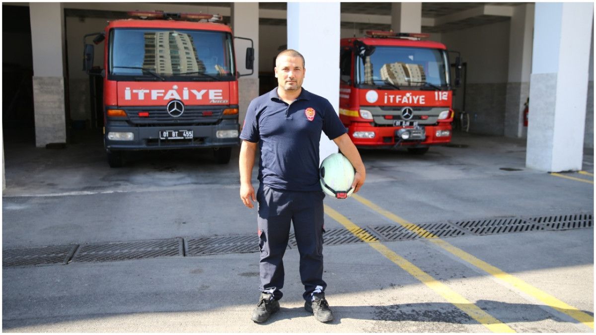 Adana'da Şehit İtfaiyecinin Oğlu, 12 Yıldır Babasının Yolunda