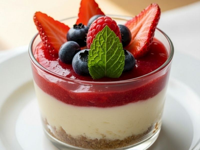 Bardakta Cheesecake Tarifi için Malzemeler