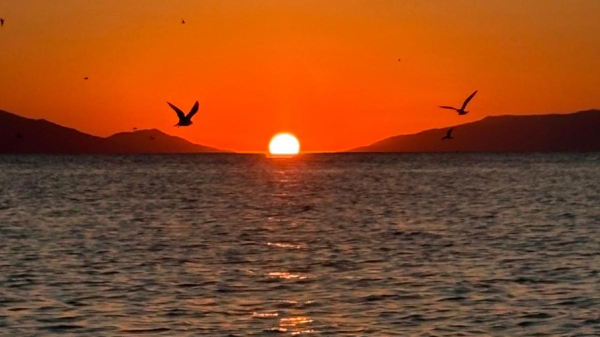 Bursa İznik Gölünde Muhteşem Seyirlik Manzara - Doğanın Güzellikleri