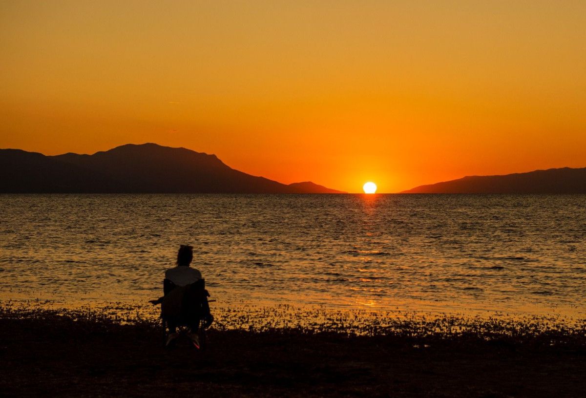 Bursa İznik Gölünde Muhteşem Seyirlik Manzara - Doğanın Güzellikleri