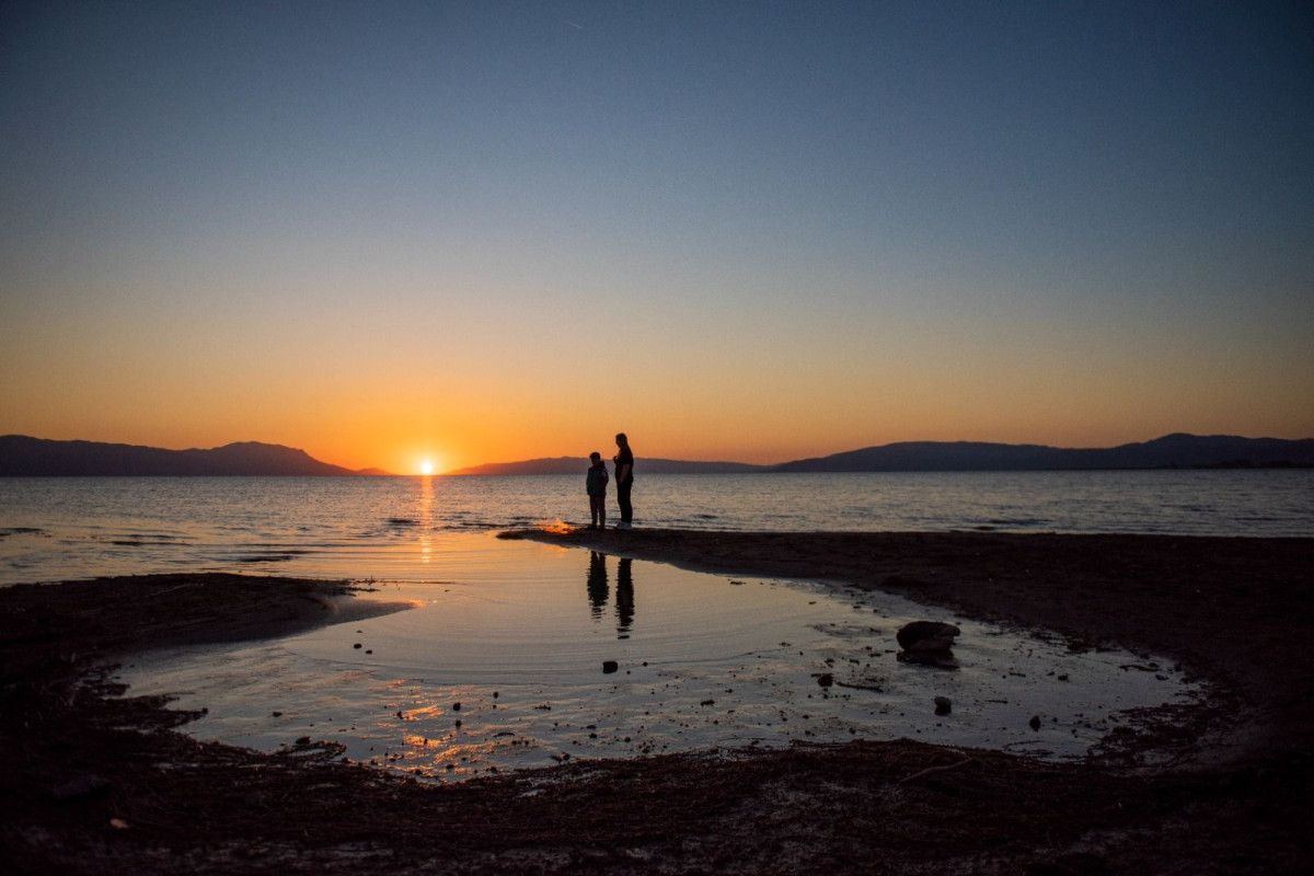 Bursa İznik Gölünde Muhteşem Seyirlik Manzara - Doğanın Güzellikleri