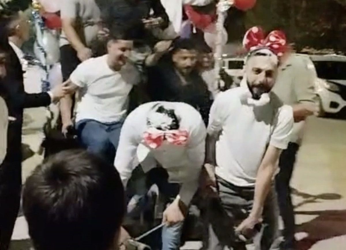 Bursa'da İlginç Damat Eğlencesi: Neredeyse İşkence Gibi Nefes Kesti