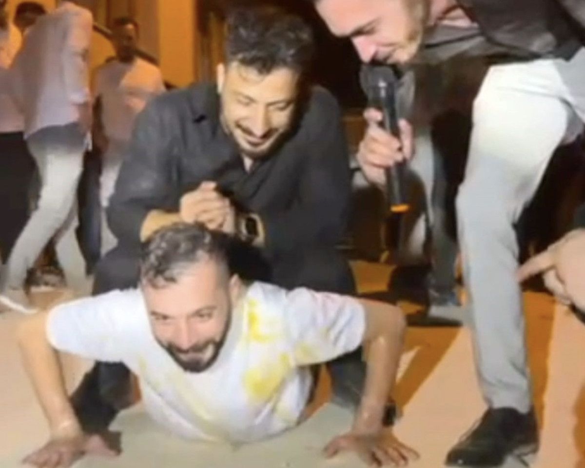 Bursa'da İlginç Damat Eğlencesi: Neredeyse İşkence Gibi Nefes Kesti