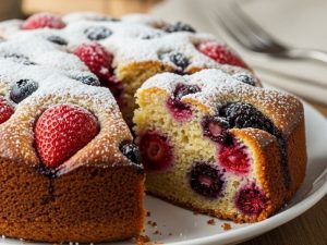 Daha Önce Görülmemiş Orman Meyveli Kek Tarifi ile Lezzet Ziyafeti