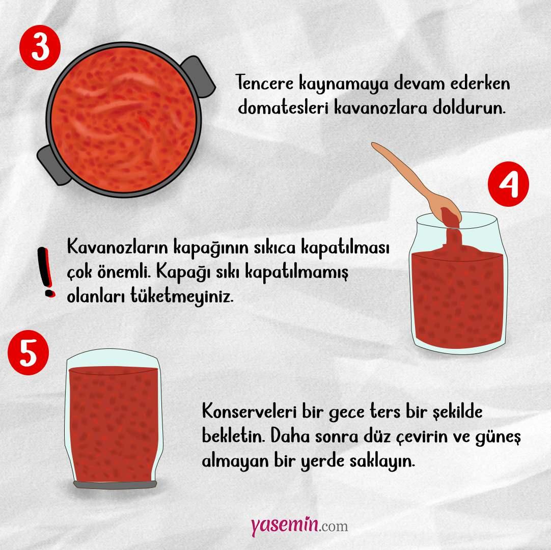 Salça Hazırlama ve Saklama Püf Noktaları