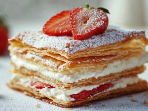 Enfes Çilekli Napolyon Pasta Tarifi ile Tatlı Sırlarını Keşfedin