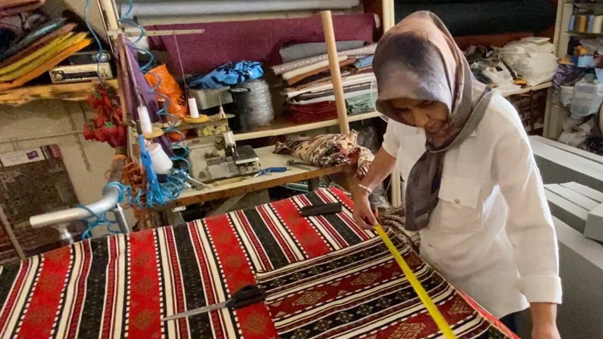 Erzincanlı Sare'nin 21 Yıllık Marangozluk Hikayesi