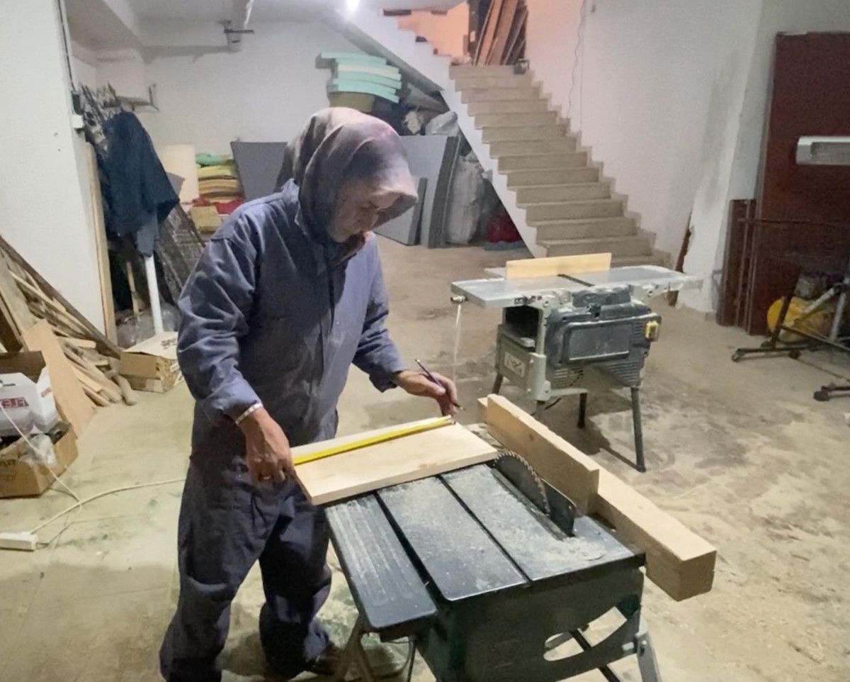 Erzincanlı Sare'nin 21 Yıllık Marangozluk Hikayesi