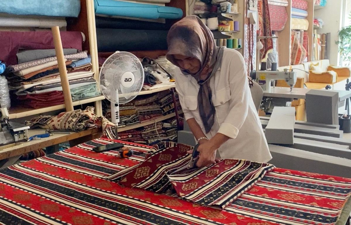 Erzincanlı Sare'nin 21 Yıllık Marangozluk Hikayesi
