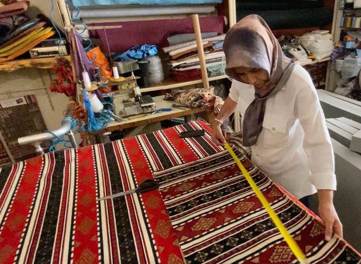 Erzincanlı Sare'nin 21 Yıllık Marangozluk Hikayesi