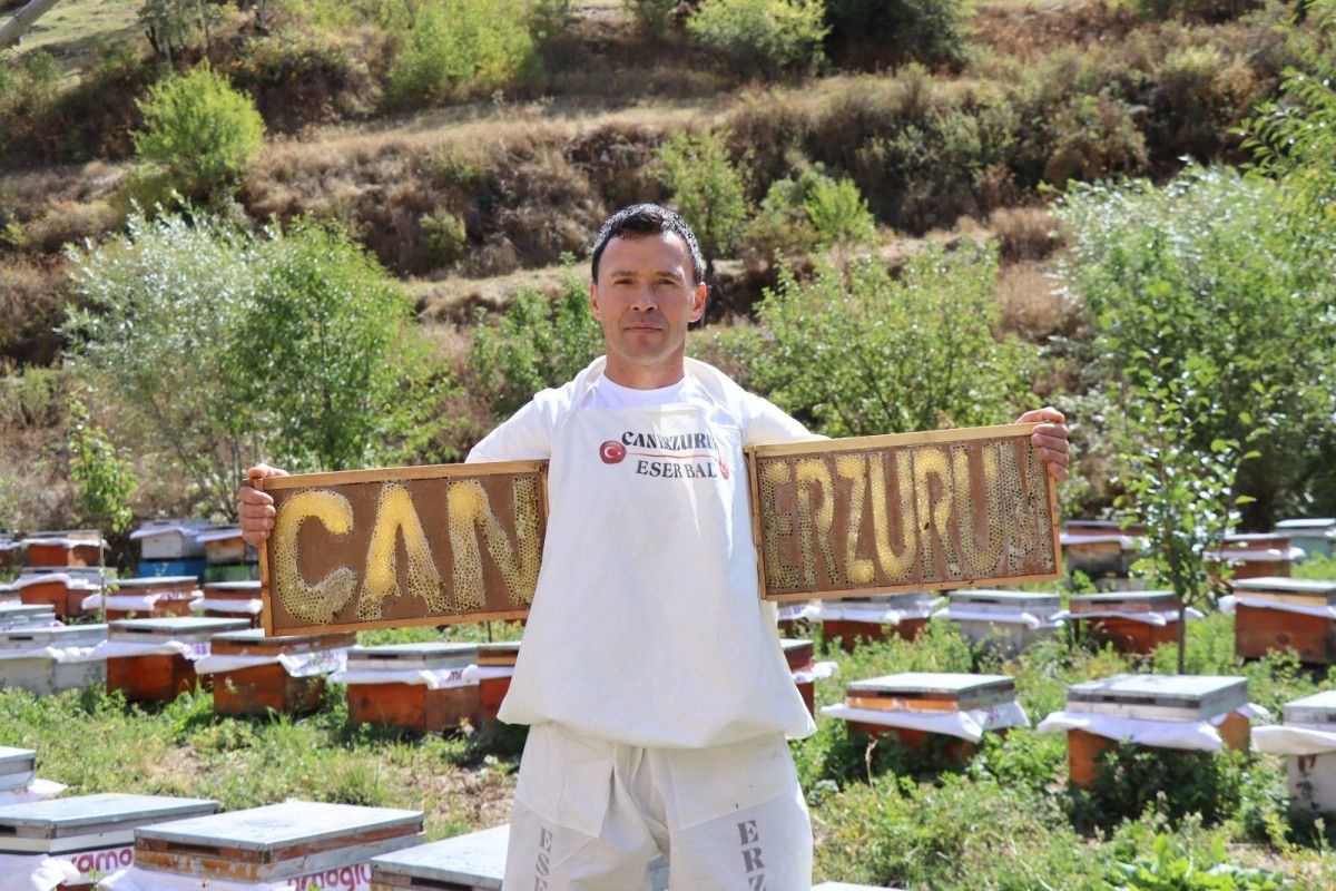 Peteklerde Yazıları Görünce Şaşırıyor