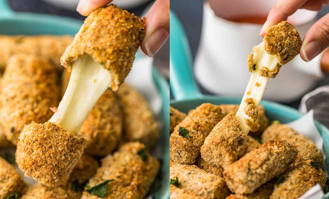 Ev Yapımı Fırında Mozzarella Stickleriyle Lezzet Dolu Çıtır Tarifi
