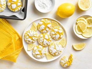 Farklı Tat ve Lezzet İçin 4 Malzemeli Limonlu Kurabiye Tarifi