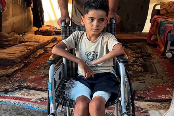 İsrail’in Hedef Aldığı Gazzeli Küçük Esed’den Yürek Burkan Sözler