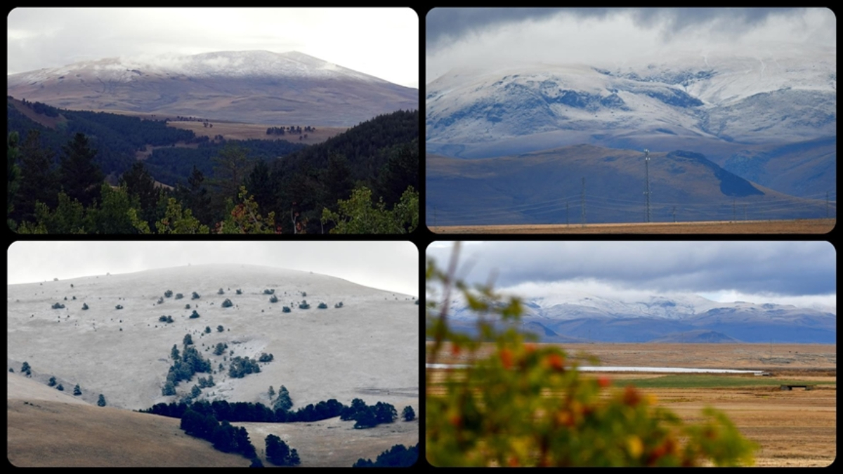 Sarıkamış'ta Kar Yağışı ve Doğal Güzellikler