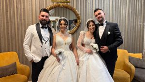 Kayseri’de Unutulmaz Çifte Düğün: Kardeşler Bacanak ve Elti Oluyor!