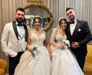 Kayseri’de Unutulmaz Çifte Düğün: Kardeşler Bacanak ve Elti Oluyor!
