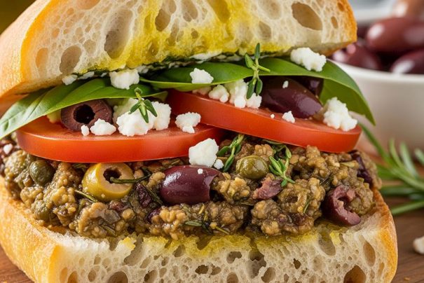 Lezzetli ve Kolay Zeytin Ezmeli Sandviç Tarifiyle Tadını Çıkarın