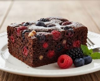 Lezzetli ve Pratik Orman Meyveli Brownie Tarifi