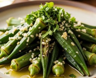 Lezzetli ve Pratik Sarımsaklı Bamya Kavurması Tarifi