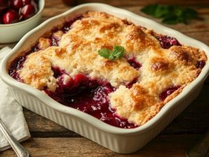 Lezzetli Vişneli Cobbler Tarifleriyle Tatlı Keyfi