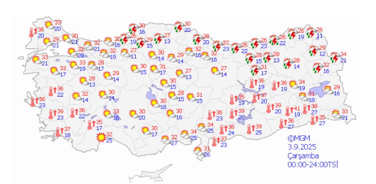 Karadeniz Bölgesinde Kuvvetli Yağışlar ve Düşüş