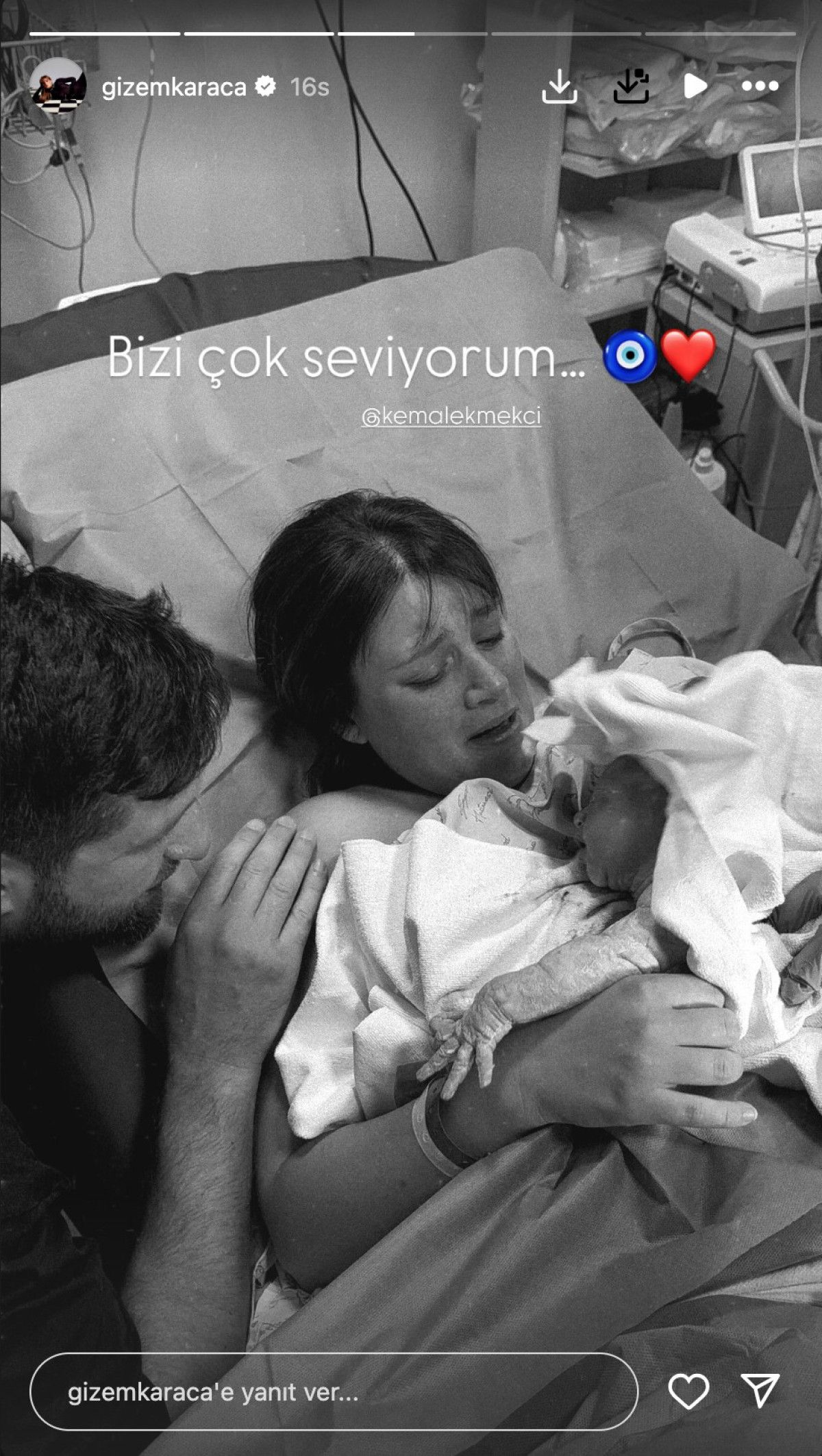 Taze Anne Gizem Karaca'dan 8. Evlilik Yıldönümüne Özel Romantik Kutlama: İyi Ki Sen Sevgilim