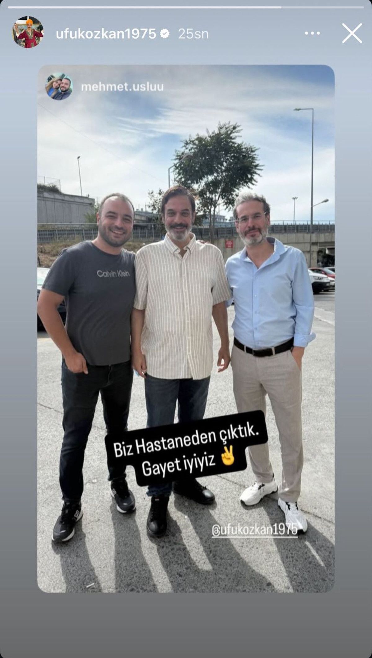 Ufuk Özkandan Sevindirici Haber: Taburcu Oldu