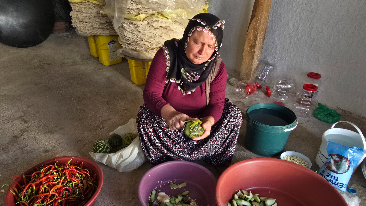 Yozgat'ta Turşu ve Biberler Kilerlerde Keyifli Bir Yer Ediniyor