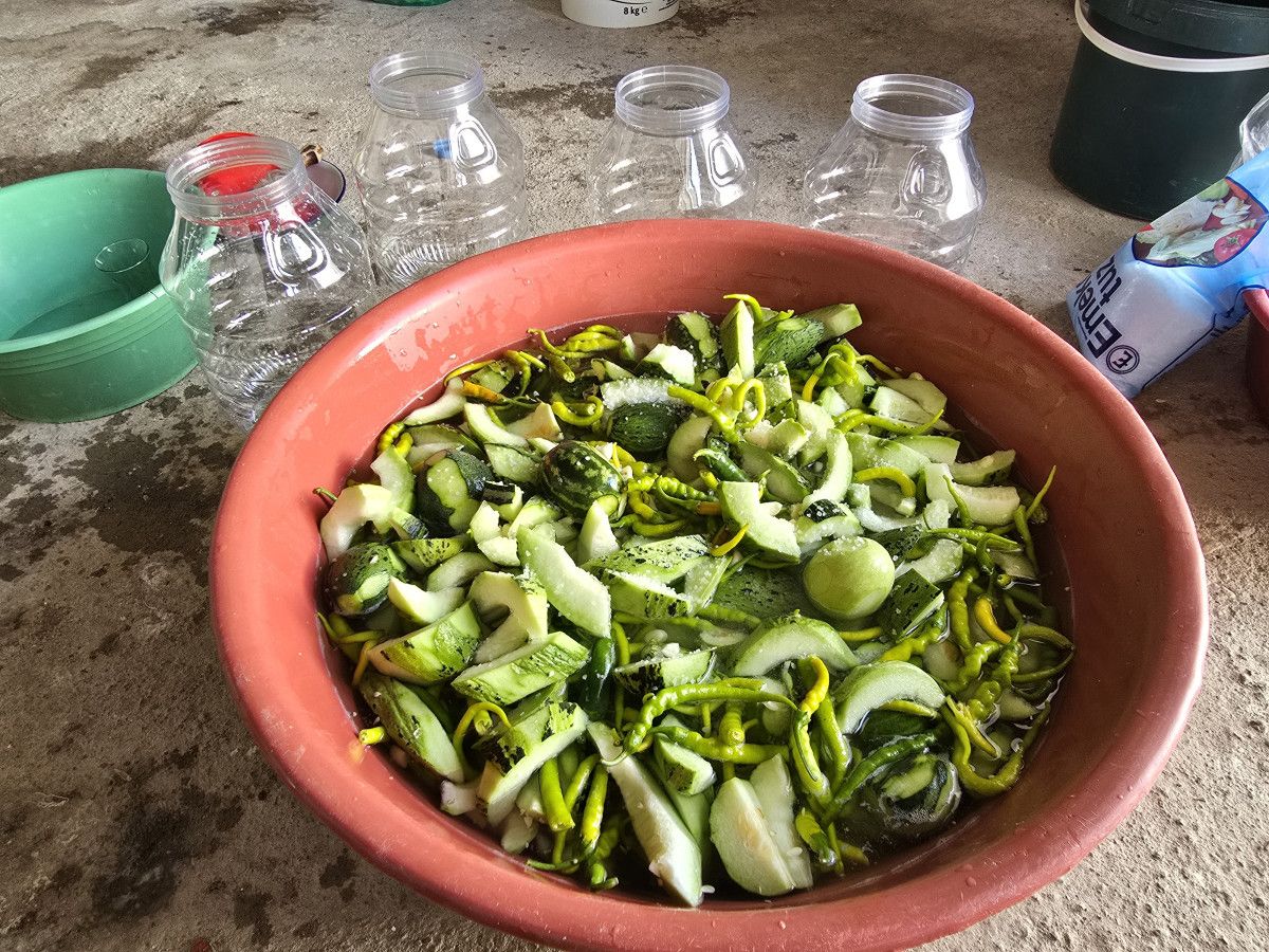 Yozgat'ta Turşu ve Biberler Kilerlerde Keyifli Bir Yer Ediniyor