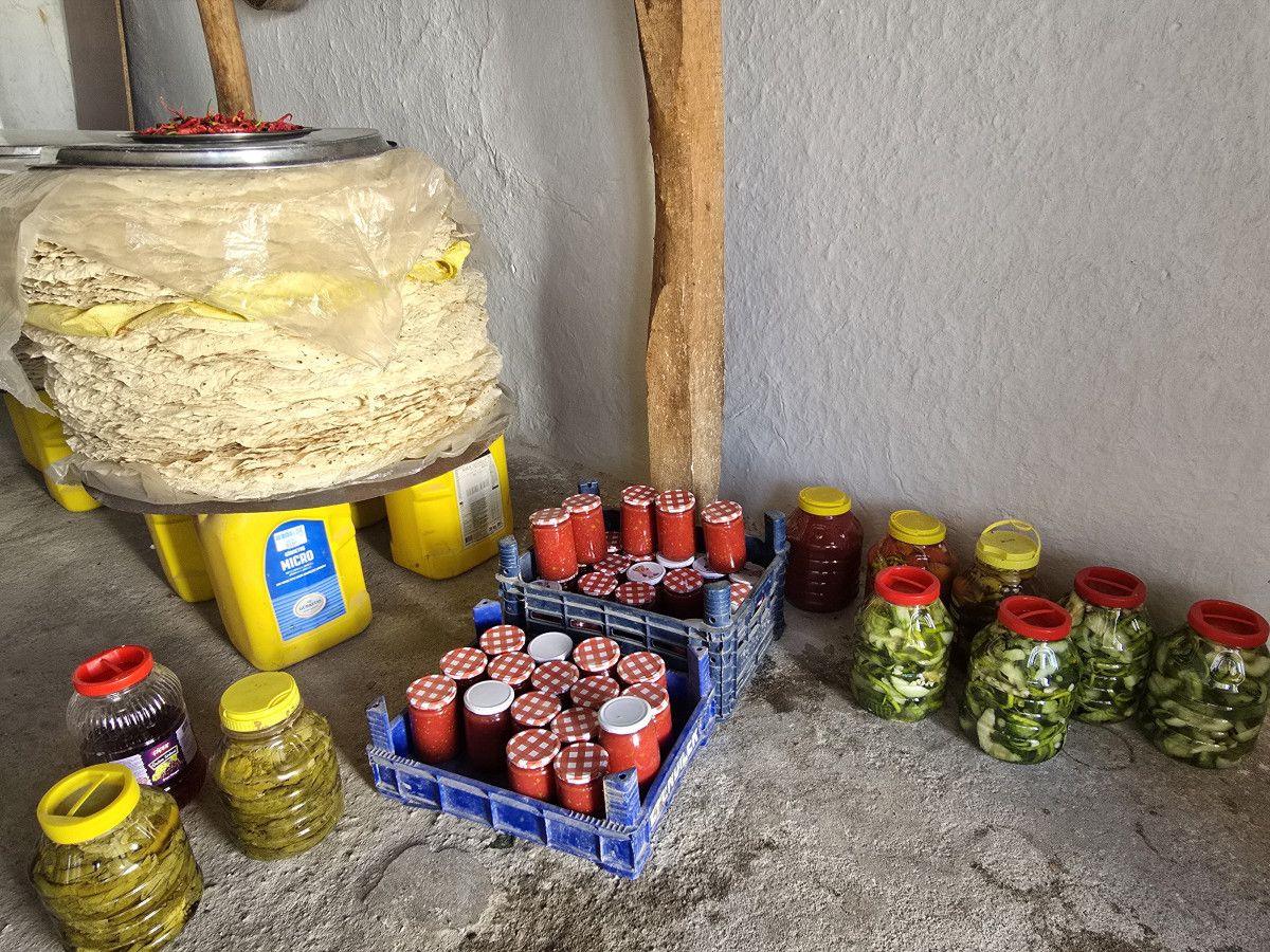 Yozgat'ta Turşu ve Biberler Kilerlerde Keyifli Bir Yer Ediniyor