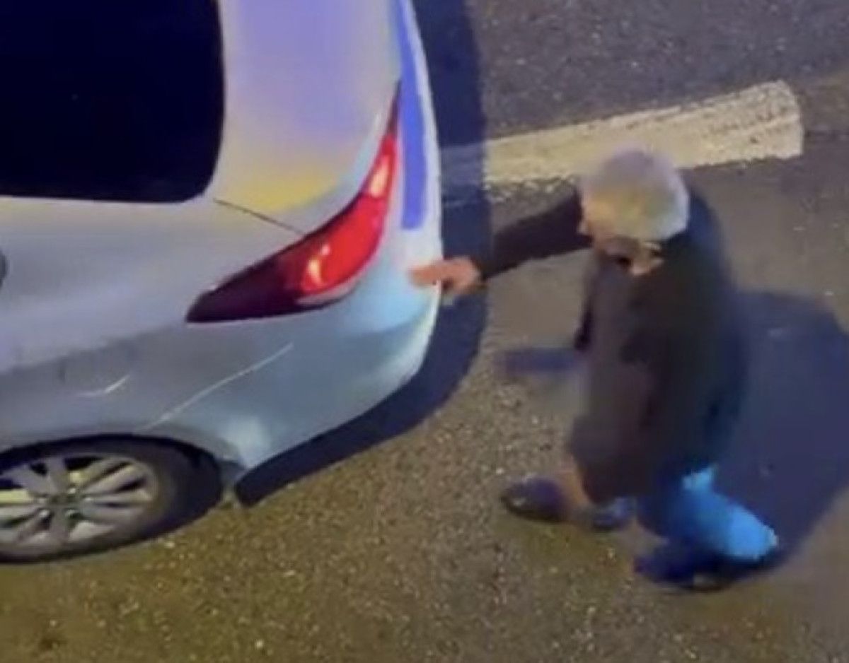 Bursa'da Alkollü Sürücü Tek Şeritli Yolda Trafiği Kesip Polis Gibi Davrandı