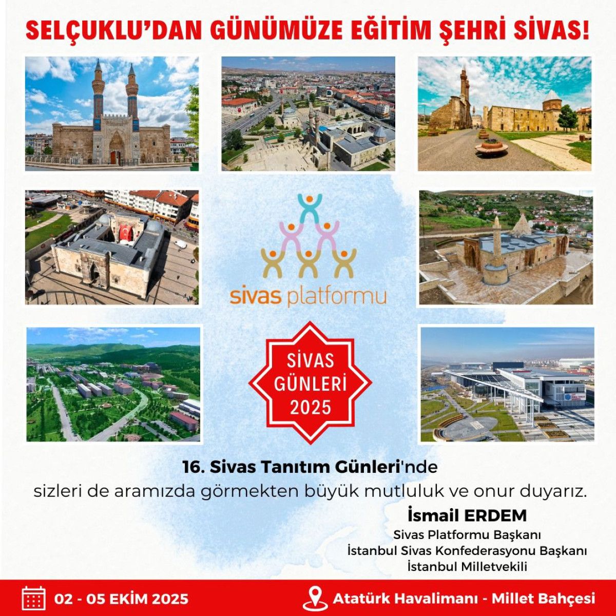 Sivas Günleri 2025 Etkinliği Ne Zaman ve Nerede Gerçekleştirilecek? Sivaslılar İçin Önemli Bilgiler